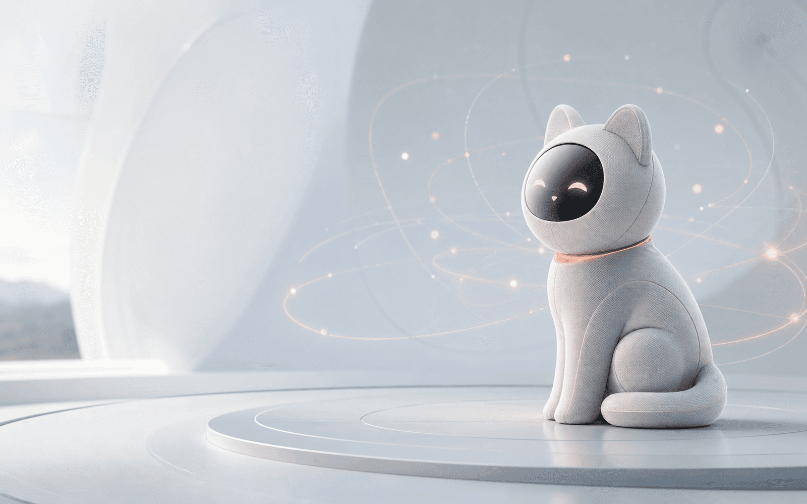 Lumi Cat 情感陪伴终端概念场景
